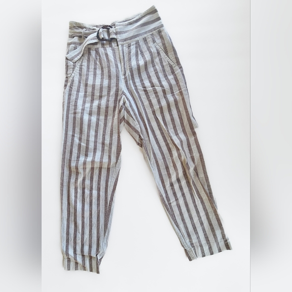 Anthropologie Oasis Striped Pants - Picture 2 of 4